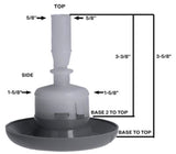 Jet Intl, Sundance Spas SMT Mini, 3-1/4"fd, Directional, Gry : 6540-960 - Jacuzzi/Sundance - 6540-960 - PartsForSpas.com
