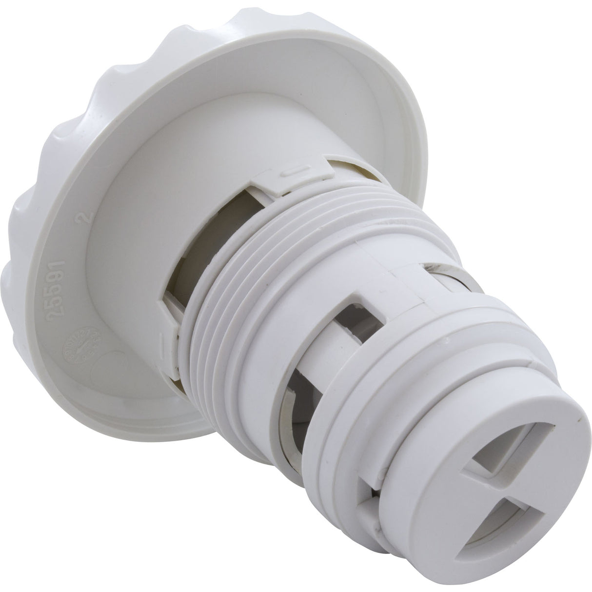 Jet Intl, Poly Jet Generic, 3-3/8"fd, Roto, Dlx Scal, White : 25591-220-000