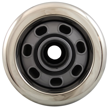 Jet Complete, CMP Power Jet, 5"fd, a3/8"b, w2"spg, SS/Silver : 23552-062-800 - Custom Molded Products - 23552-062-800 - PartsForSpas.com