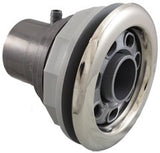 Jet Complete, CMP Power Jet, 5"fd, a3/8"b, w2"spg, SS/Silver : 23552-062-800 - Custom Molded Products - 23552-062-800 - PartsForSpas.com