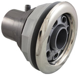 Jet Complete, CMP Power Jet, 5"fd, a3/8"b, w2"spg, SS/Silver : 23552-062-800 - Custom Molded Products - 23552-062-800 - PartsForSpas.com