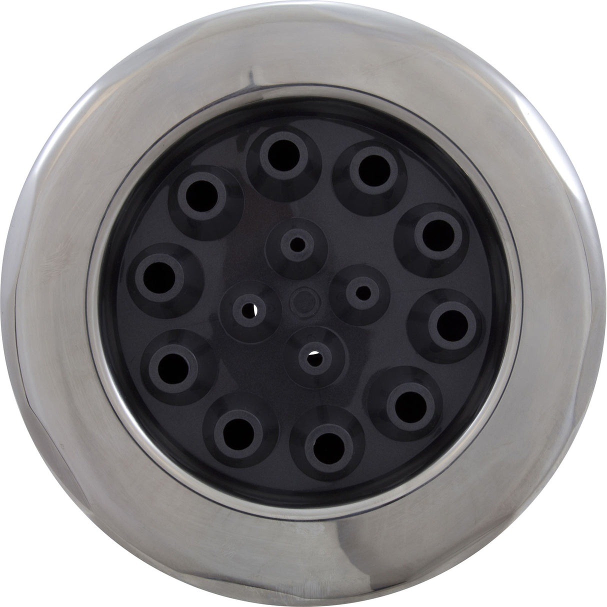 Jet Intl, CMP Jumbo, 7-1/2"fd, Massage, Scalloped, SS/Graph Gry : 23570-142-000