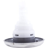 Jet Intl, CMP Typhoon 400, 4"fd, Mass, Scalloped, SS/Graph Gry : 23442-402-000