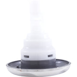 Jet Intl, CMP Typhoon 400, 4"fd, Mass, Scalloped, SS/Graph Gry : 23442-402-000