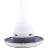 Jet Intl, CMP Typhoon 400, 4"fd, Mass, Scalloped, SS/Graph Gry : 23442-402-000