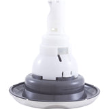 Jet Intl, CMP Typhoon 500, 5"fd, 7 Port, Scalloped, SS/Graph Gry : 23452-142-000