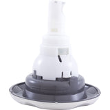 Jet Intl, CMP Typhoon 500, 5"fd, 7 Port, Scalloped, SS/Graph Gry : 23452-142-000