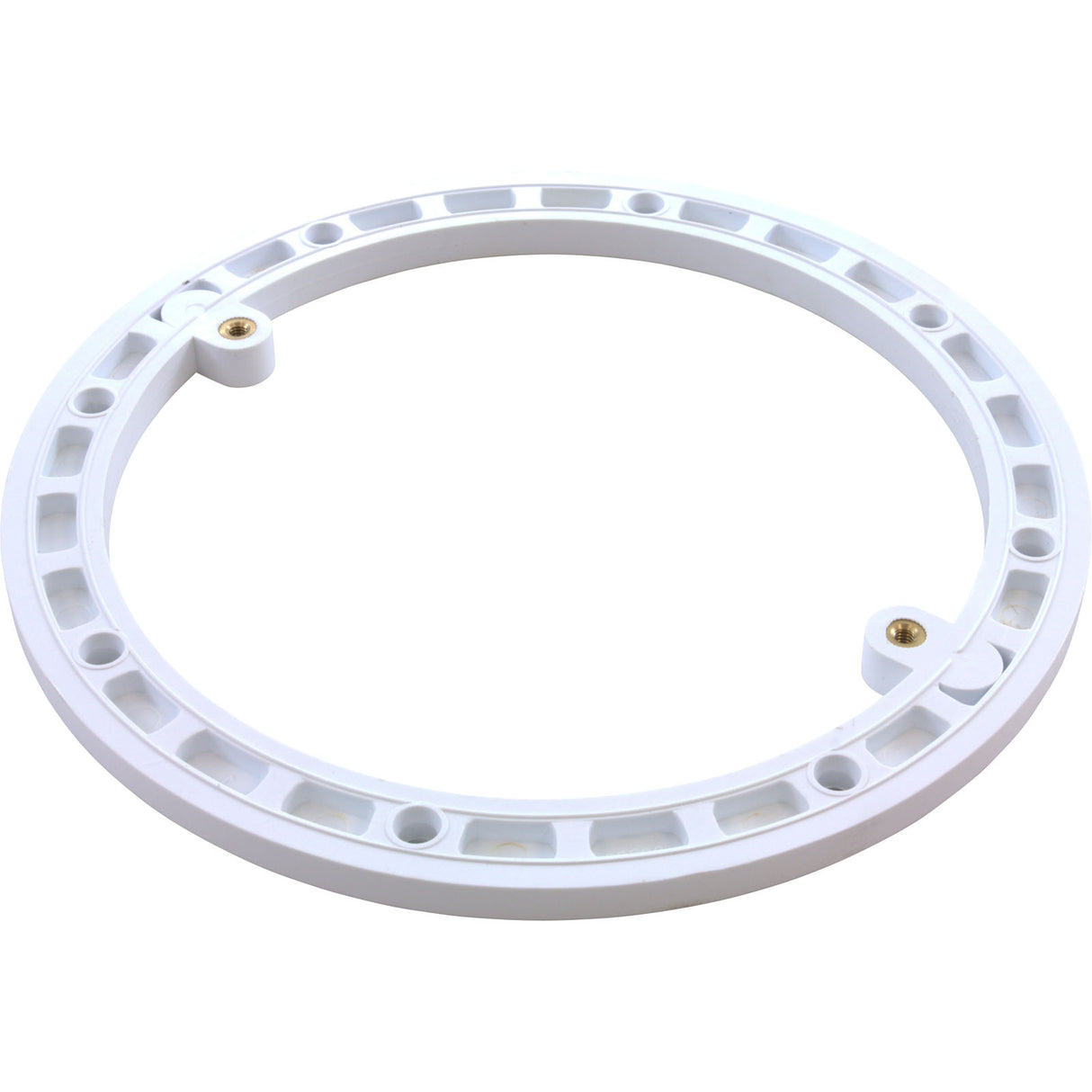 Main Drain Frame, Generic, 7-1/4" Diameter, Round, White : 25532-800-000