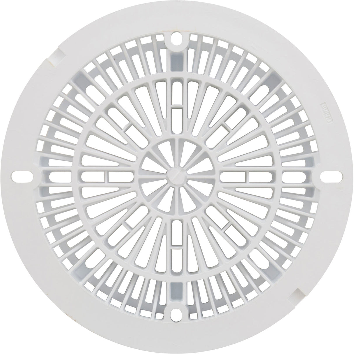 Main Drain Cover, CMP Galaxy, 8", White, w/ Screw Kit : 25507-100-000