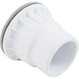 Wall Fitting, CMP FiberGlass, with Gasket, 1-1/2" Slip, Gray : 25523-501-100