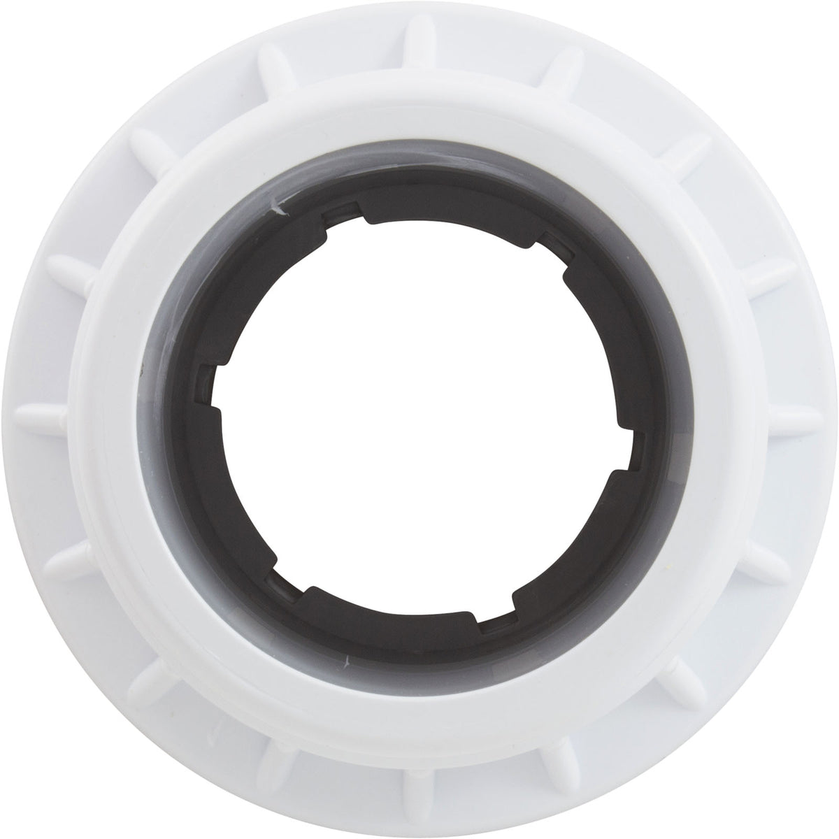 Wall Fitting, CMP FiberGlass, with Gasket, 1-1/2" Slip, Gray : 25523-501-100 - Custom Molded Products - 8.4964E+11 - PartsForSpas.com