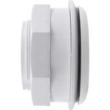Wall Fitting, CMP, 3"hs, 1-1/2"mpt, 3-1/2"fd, w/Nut, White : 25522-000-000