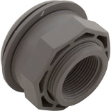 Wall Return Fitting, CMP, 1-1/2" x 1-1/2" Vinyl, Gray : 25522-001-000