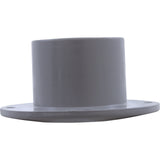 Wall Fitting, CMP, 1-1/2"fpt x 2" Insider, 3-1/2"fd, Gray : 25524-201-000