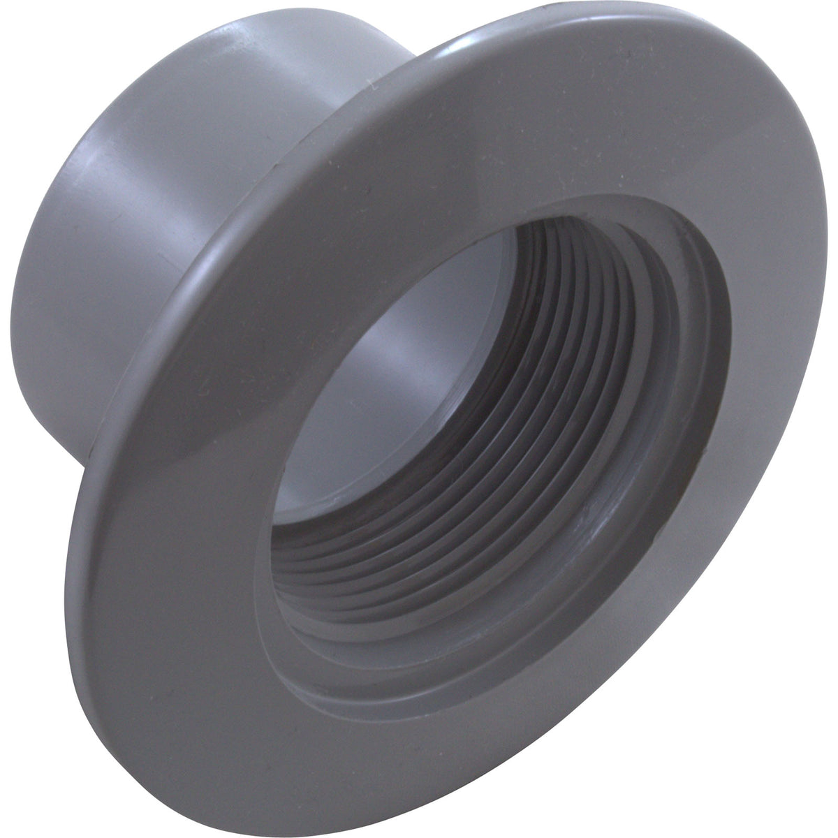 Wall Fitting, CMP, 1-1/2"fpt x 2" Insider, 3-1/2"fd, Gray : 25524-201-000