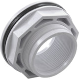 Wall Fitting, CMP, 2-3/8"hs, 1-1/2"fpt, 3-1/2"fd, w/Nut, Wht : 25550-000-000
