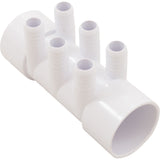 Manifold, CMP, 2"s x 2"s x (6) 3/4"b, Flow Thru : 21024-000-100