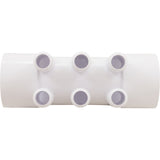 Manifold, CMP, 2"s x 2"s x (6) 3/4"b, Flow Thru : 21024-000-100