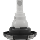 Jet Intl, CMP Typhn 500, 5-1/4"fd, 2Roto, Crwn, SS/Graph Gry/Clr : 23456-032-999