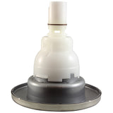 Jet Intl, CMP Pro-Loc 500, 5"fd, Halo, Dir, SS/Silver/Graph Gry : 29550-011-500 - Custom Molded Products - 29550-011-500 - PartsForSpas.com