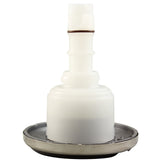 Jet Intl, CMP Pro-Loc 300, 3"fd, Dir, Halo, SS/Silver/Grph Gry : 29530-111-500 - Custom Molded Products - 29530-111-500 - PartsForSpas.com