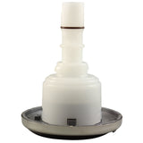 Jet Intl, CMP Pro-Loc 300, 3"fd, Dir, Halo, SS/Silver/Grph Gry : 29530-111-500 - Custom Molded Products - 29530-111-500 - PartsForSpas.com