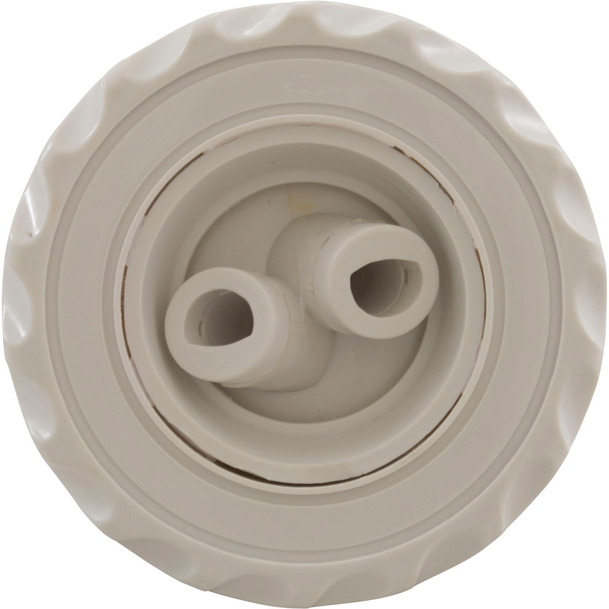 Jet Intl, Poly Jet Generic, 3-3/8" fd, Twin Roto, Dlx Scal, Wht : 25591-250-000