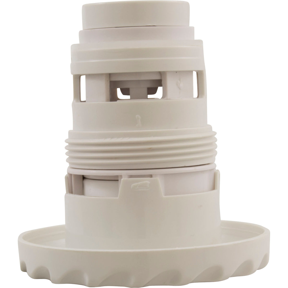 Jet Intl, Poly Jet Generic, 3-3/8" fd, Twin Roto, Dlx Scal, Wht : 25591-250-000