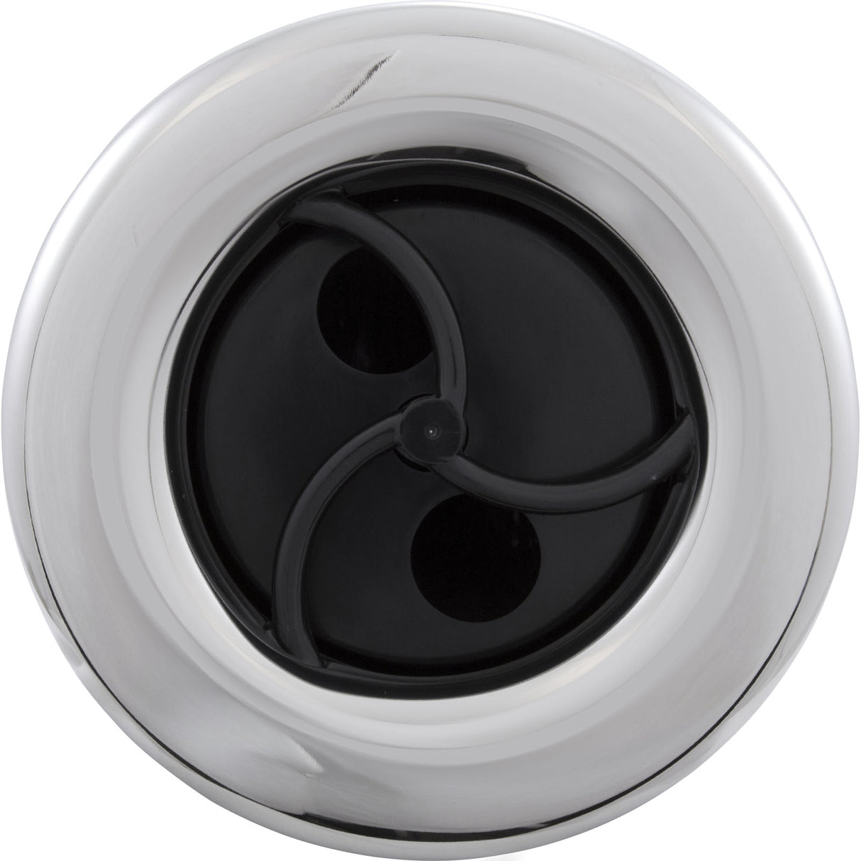 Jet Intl, RD Quantum, 5"fd, Twin Roto, Smth, SS/Blk, Thd : RD203-5421S