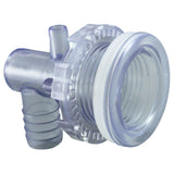 Jet Body, RD Quantum 2-1/2", a3/8"sb, w3/4"rb, w/Nut/Gskt, Thrd : RD203-2003-003 - Rising Dragon - RD203-2003-003 - PartsForSpas.com