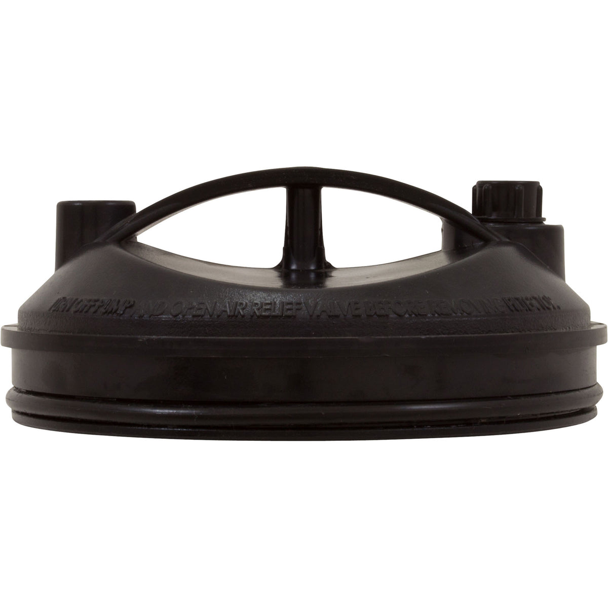 Filter Lid, Top Load-W/Plug & O-Ring, Drilled : 550-5100D - Waterway Plastics - 8.06105E+11 - PartsForSpas.com