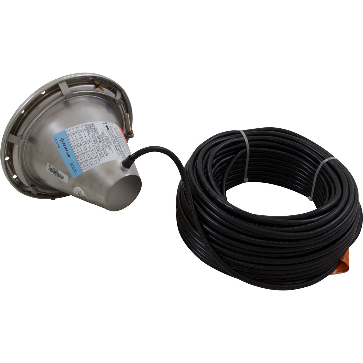 Pool Light, Pentair Amerlite SS, 115v, 500W, 100ft Cord : 78456300