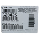 Pool Light, Pentair Microbrite, Color LED, 12vac, 100ft Cord, TG : 620425