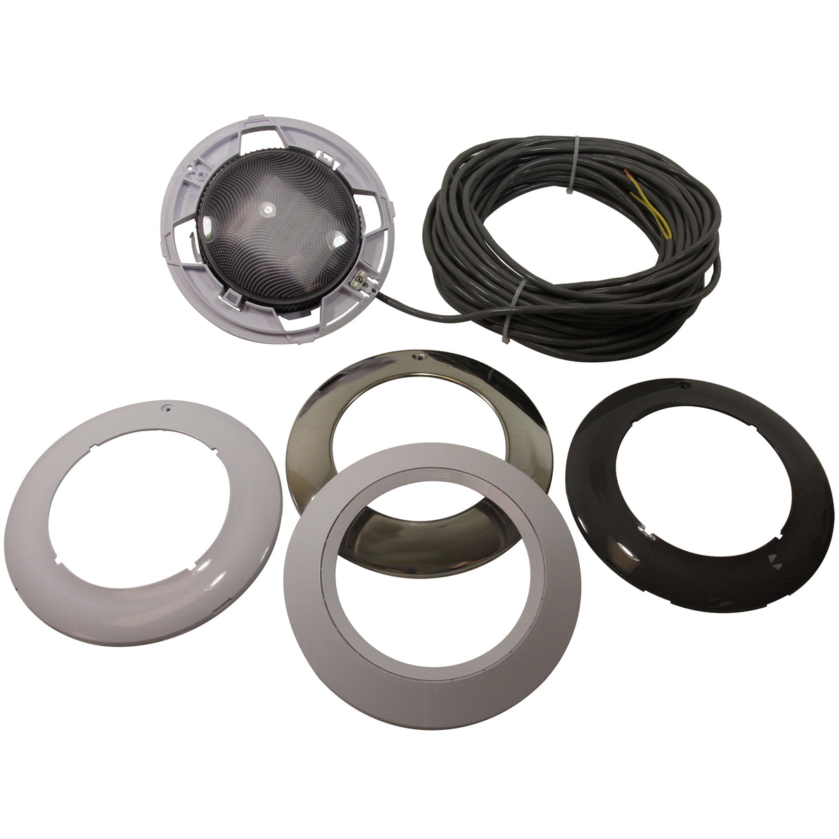 Pool Light, Hayward Univ. CrystaLogic 2.0, LED, 12v, 100ft : LPLUS22100 - Hayward - 0610377441209 - PartsForSpas.com