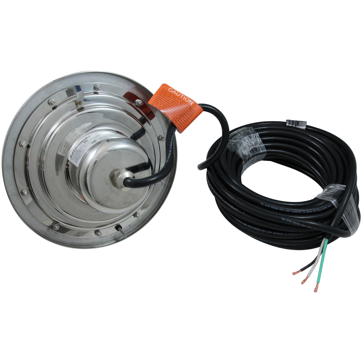 Pool Light, PureWhite LED, 115V, 58W, 50ft, 500W Equivalent, SQ : LPL-F3W-120-50-PSQ