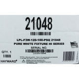 Pool Light, PureWhite LED, 115V, 58W, 100ft, 500W Equivalent, SQ : LPL-F3W-120-100-PSQ