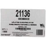 Pool Light, PureWhite LED, 12V, 39W, 50ft, 300W Equivalent, SQ : LPL-F1W-12-50-PSQ