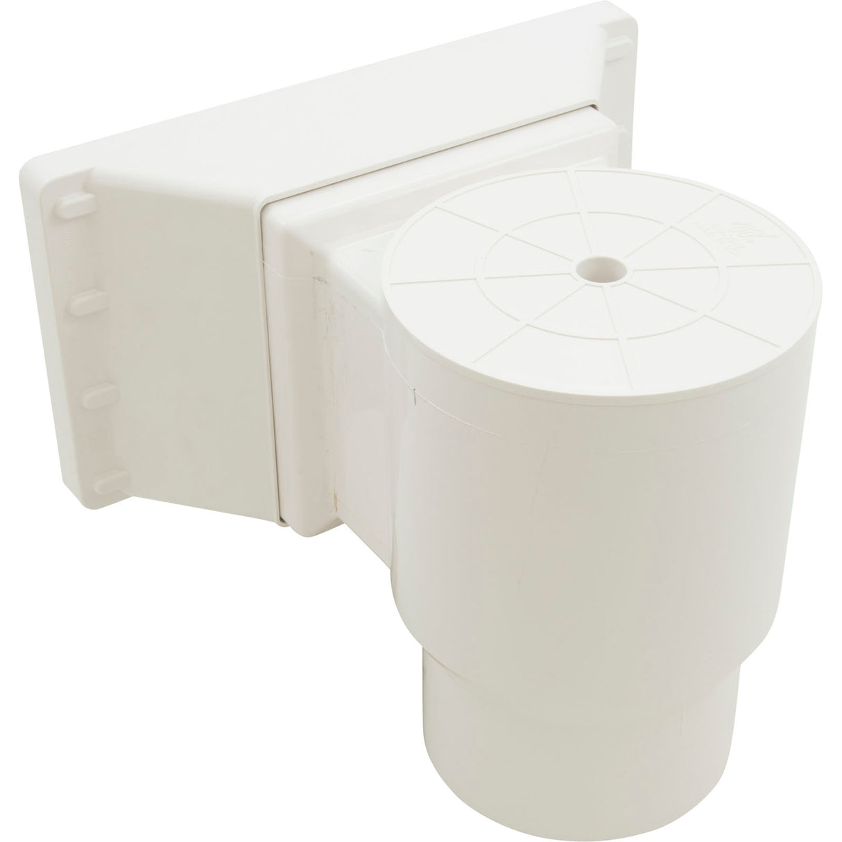 Skimmer, White, Flo-Pro II, Short Throat W/Return : 560-C3C60L - Waterway Plastics - 806105101044 - PartsForSpas.com