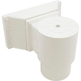 Skimmer, White, Flo-Pro II, Short Throat W/Return : 560-C3C60L - Waterway Plastics - 806105101044 - PartsForSpas.com