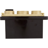 Light J-Box, Pent,  (2) 3/4" Ports, (1) 1/2" Port, Brass Base : 78310700