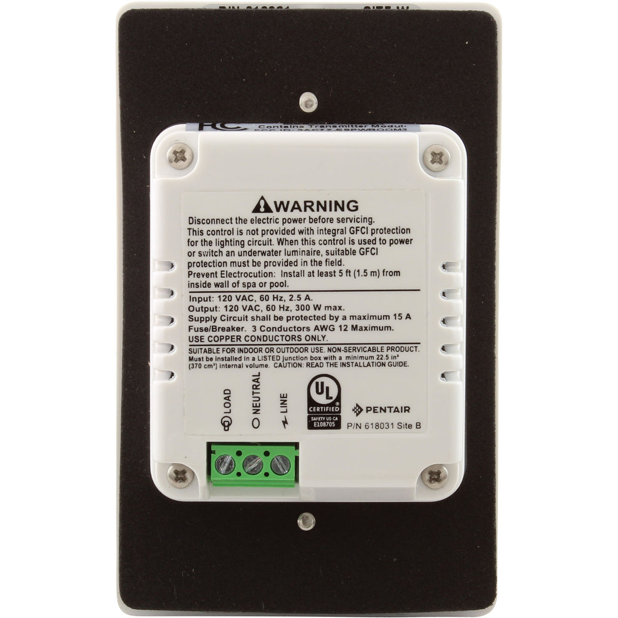 Light Controller, Pentair Color Sync : 618031
