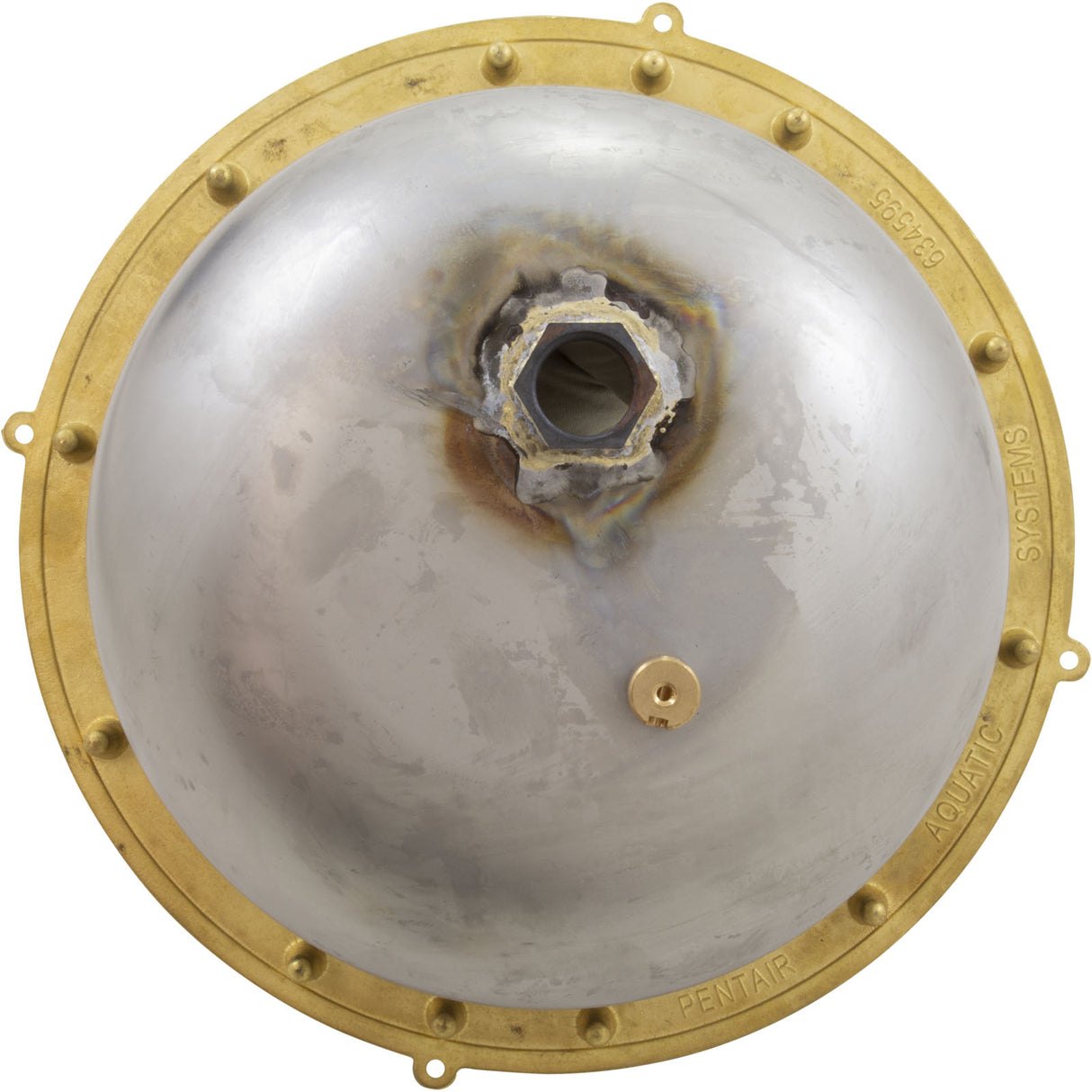 Light Niche, Pent Large SS, 3/4" Rear Hub, Vinyl/Fiberglass : 78232400