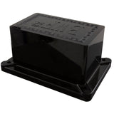 Junction Box Cover, Pentair, Lexan, Black : 79303100Z - Pentair - 788379917357 - PartsForSpas.com