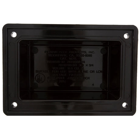 Junction Box Cover, Pentair, Lexan, Black : 79303100Z - Pentair - 788379917357 - PartsForSpas.com