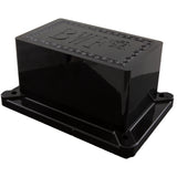 Junction Box Cover, Pentair, Lexan, Black : 79303100Z - Pentair - 788379917357 - PartsForSpas.com