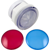 Light Wall Fitting, Waterway, 2-5/8"hs, w/Reflector : 630-5005
