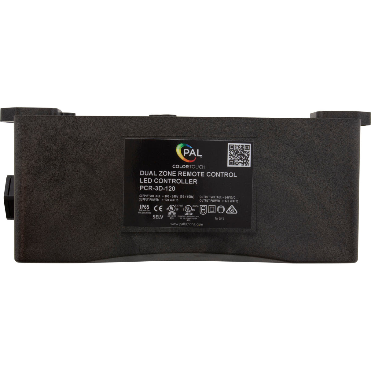 PAL 120W Multi Color Dual Zone Rem Ctrl Transformer 24VDC : 64-PCR-3D-120