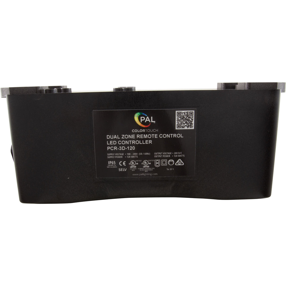 PAL 120W Multi Color Dual Zone Rem Ctrl Transf, Wi-Fi 24VDC : 64-PCR-3DW-120