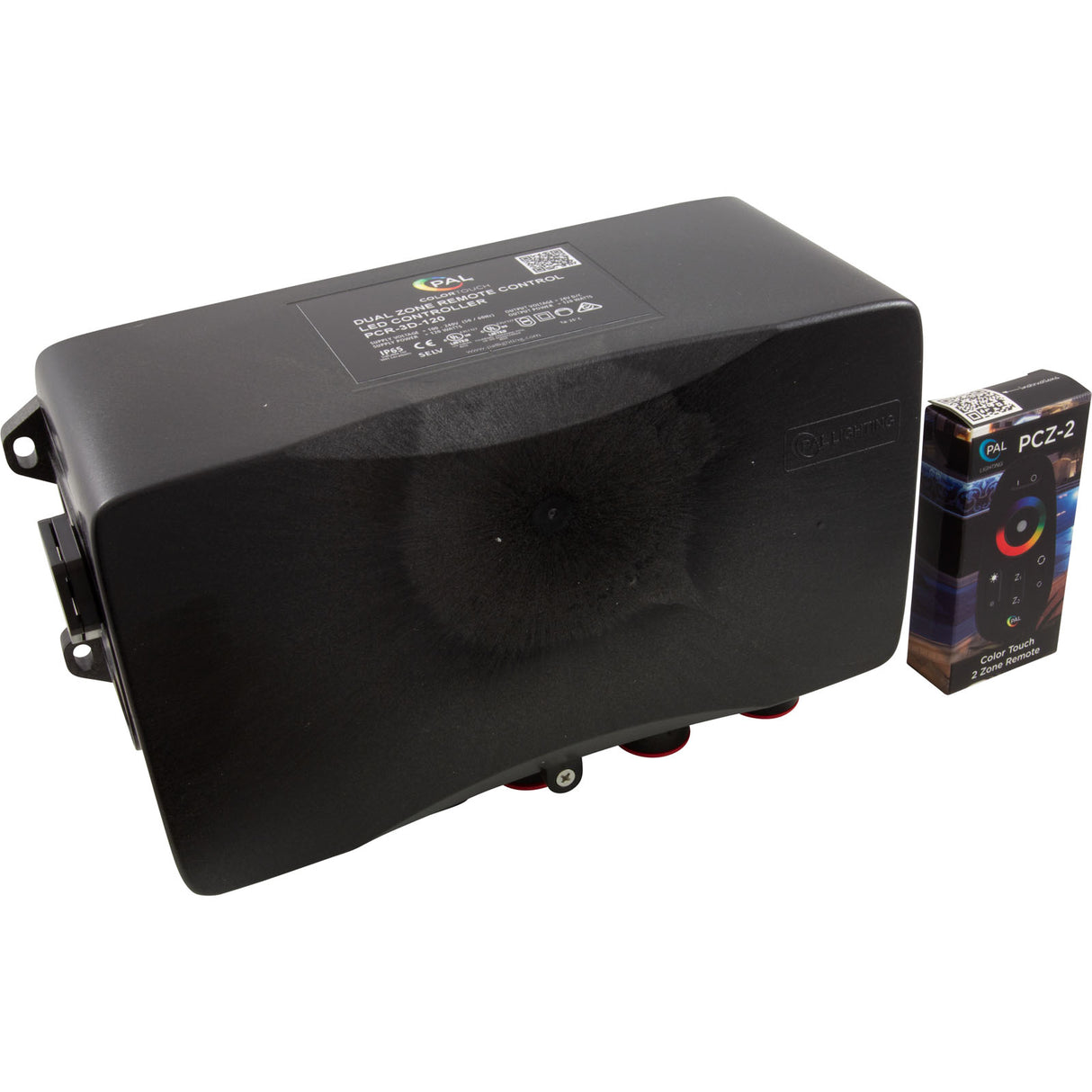PAL 120W Multi Color Dual Zone Rem Ctrl Transf, Wi-Fi 24VDC : 64-PCR-3DW-120