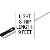 Light Strip, PAL LED, 9ft, w/Diffuser Lens, 65ft Cord : 42-PLOF-RGB-270 - PAL Lighting - 42-PLOF-RGB-270 - PartsForSpas.com